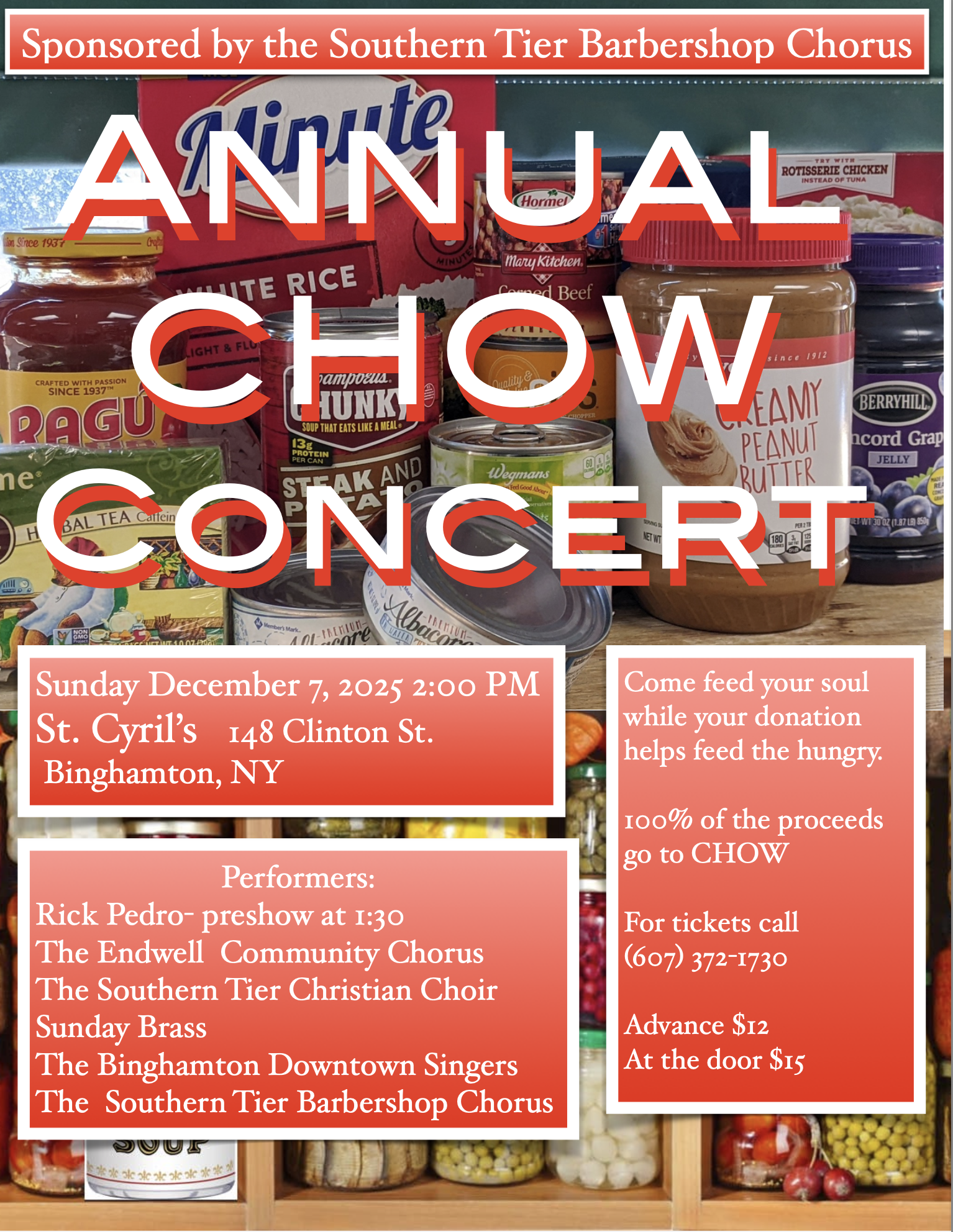 Annual CHOW Concert Annual CHOW Concert